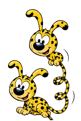 Zwei fröhliche Marsupilamis